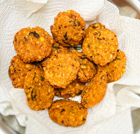 Parappu Vadai recipe - lentil vadai recipe - dhal vada recipe - South Indian recipe - Pongal recipes - Sankranti recipes - festive recipes - southindian - www.girijapaati.com