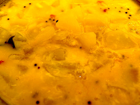 Malabar Vellarikka Kootu (Malabar Cucumber Lentil Curry) – GirijaPaati Style South Indian traditional vegetarian recipes from an Indian grandmother's kitchen www.girijapaati.com