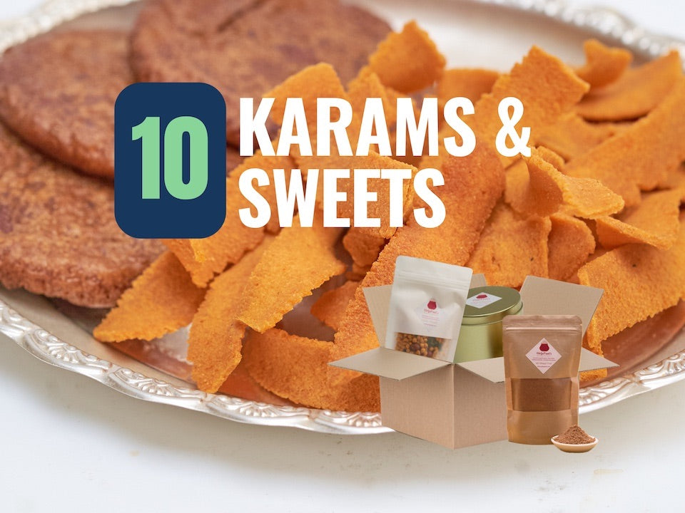 10 Karam Sweet Box (any 10)