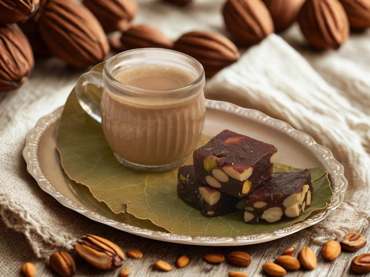 Date Nut Burfi
