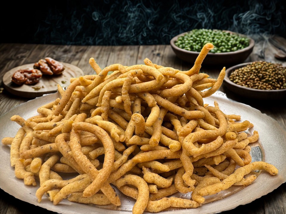 Green Chilli Kara Sev