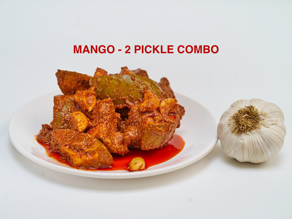 Mango 2 Pickle Combo (Garlic)