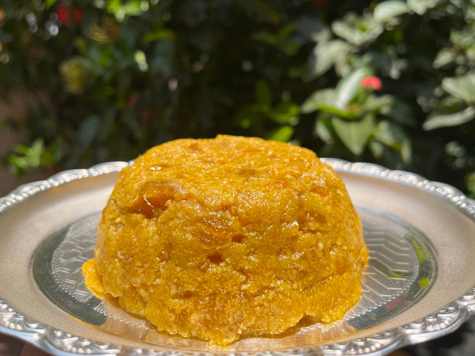 Mango Theratti Paal (Reduced Milk Sweet)