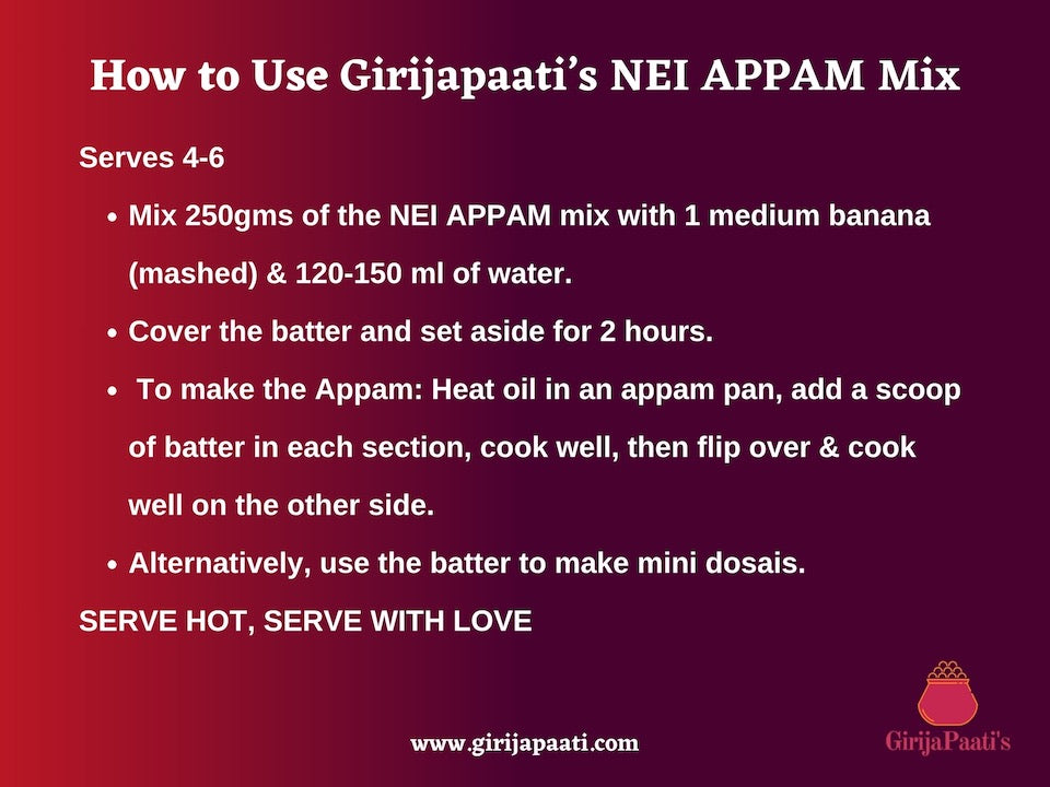 Appam Combo (Ready-To-Cook Mix)