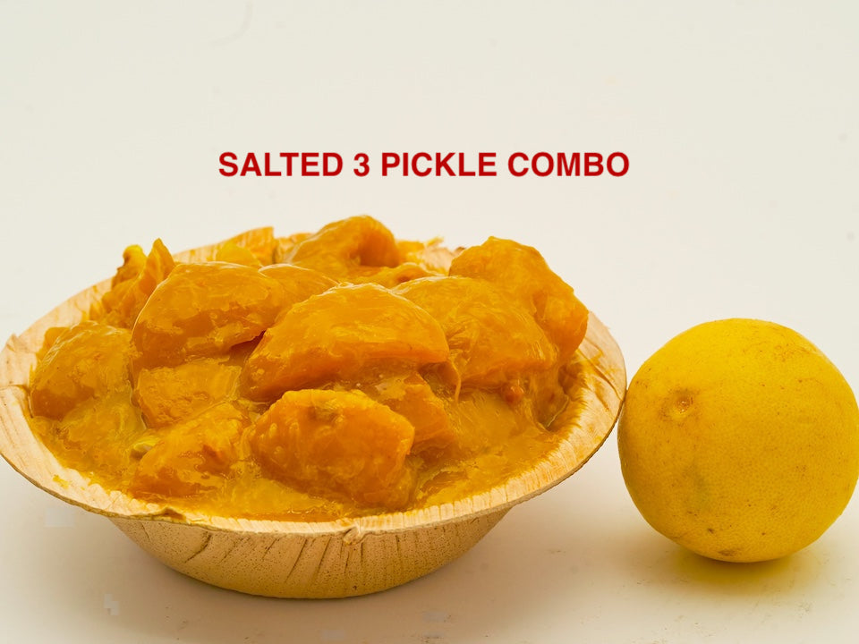 Salted 3 Pickle Combo (No Spice No Garlic)