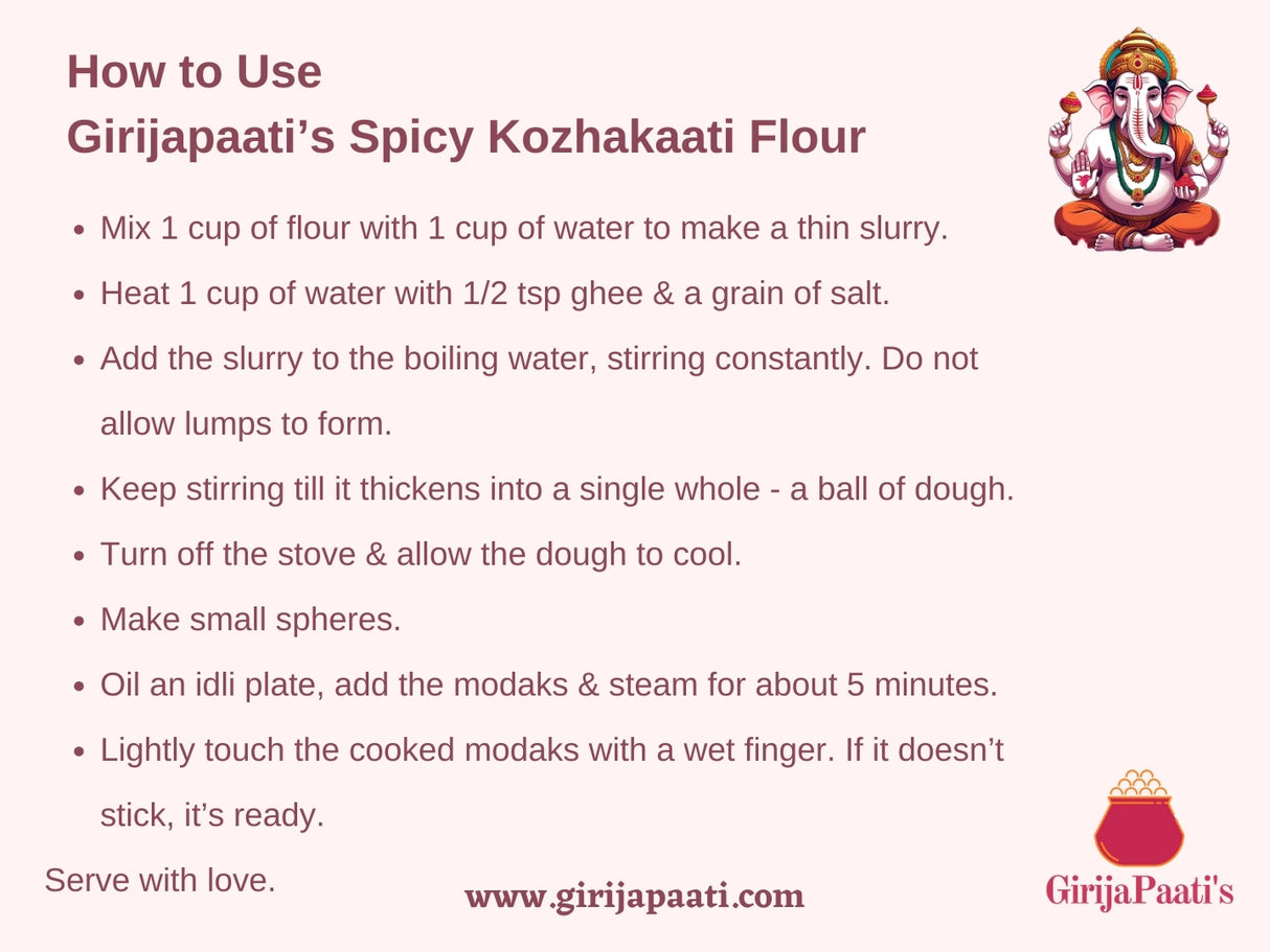 Karam Kozhukattai (Spicy Modak) Mix
