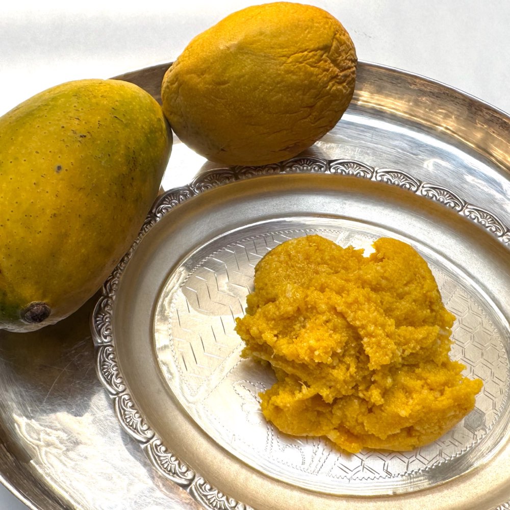 Mango Theratti Paal (Reduced Milk Sweet)