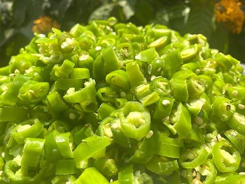 Puli Inji (Tamarind Ginger Green Chilli Paste)