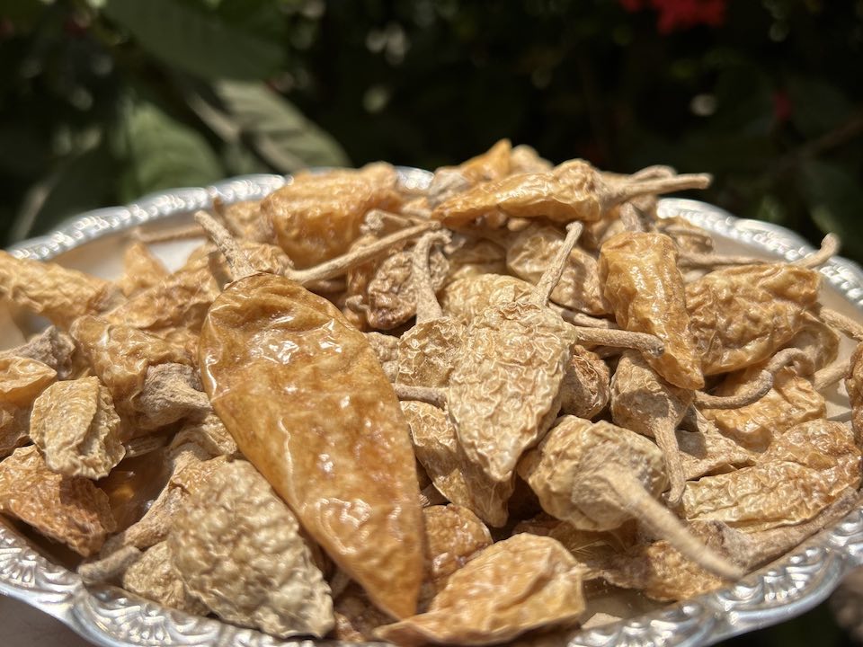 Mor Milagai (Sun-Dried Chillies)
