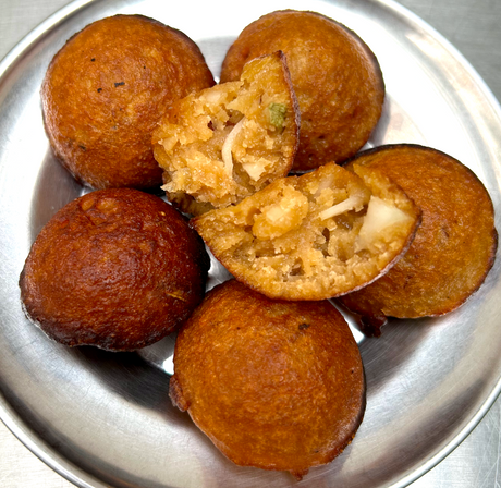 Girija paati's Nei Appam recipe - jaggery sweet south indian sweet tamil sweet - girijapaati - krishna jayanthi recipe - janmashtami celebration