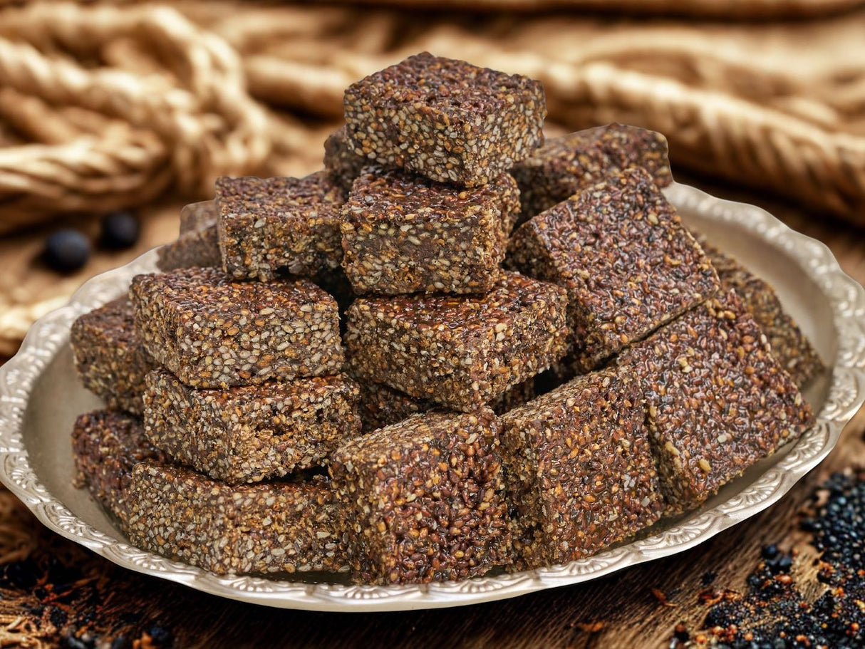 Black Ellu Burfi (Black Til / Sesame)
