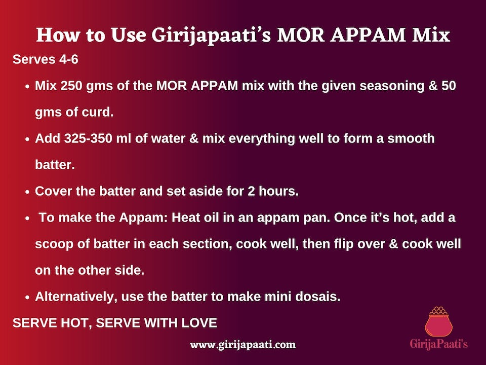 Appam Combo (Ready-To-Cook Mix)