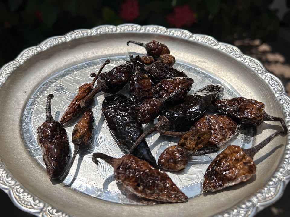 Mor Milagai (Sun-Dried Chillies)
